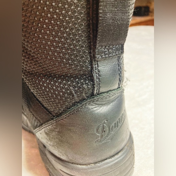 Danner Mens‎ Scorch 8" Leather Textile Side-Zip Tactical Boots Black Size 10 D - Picture 8 of 10